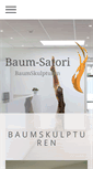 Mobile Screenshot of baum-satori.de