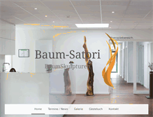 Tablet Screenshot of baum-satori.de